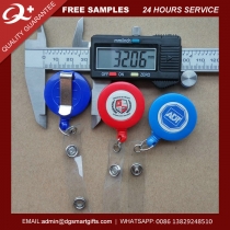 retractable name badge reel